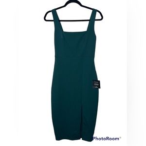Lulu's Teal Midi Dress